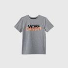 Boys' Halloween Short Sleeve 'more Candy' Graphic T-shirt - Cat & Jack Gray