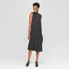 Women's Tie Back Neck Column Midi Dress - Who What Wear Black