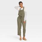 Women's Sleeveless Jumpsuit - Knox Rose Olive