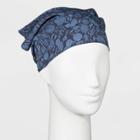 Floral Printed Headscarf - Universal Thread Blue