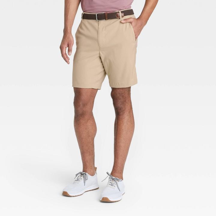 Men's Cargo Golf Shorts - All In Motion Khaki