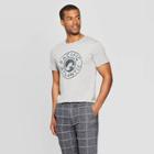 Men's Standard Fit Short Sleeve Pacific Atlantic Graphic T-shirt - Goodfellow & Co Heather Gray