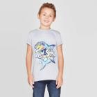 Petiteboys' Shark Short Sleeve Athletic Graphic T-shirt - Cat & Jack Gray