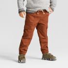Toddler Boys' Lined Pull-on Pants - Cat & Jack Toffie