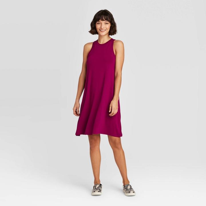 Women's Tank Dress - A New Day Purple