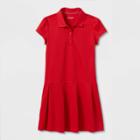Girls' Performance Uniform Tennis Dress - Cat & Jack Red