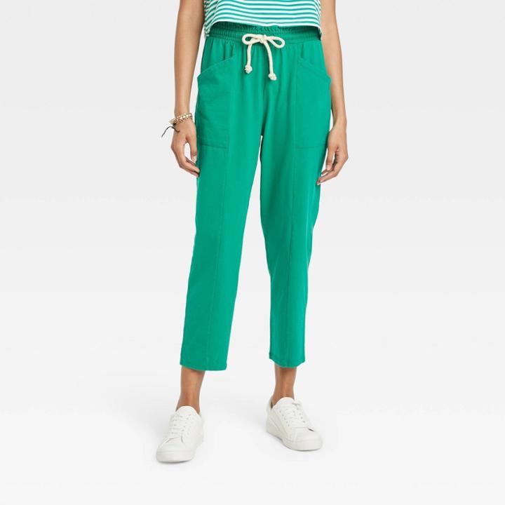 Women's Mid-rise Jogger Pants - Universal Thread Green