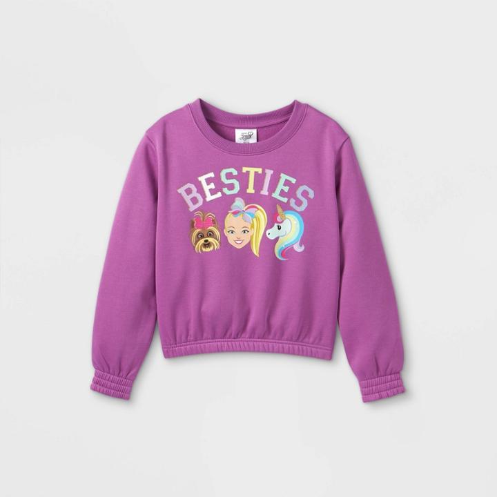 Girls' Jojo Siwa Sweatshirt - Purple