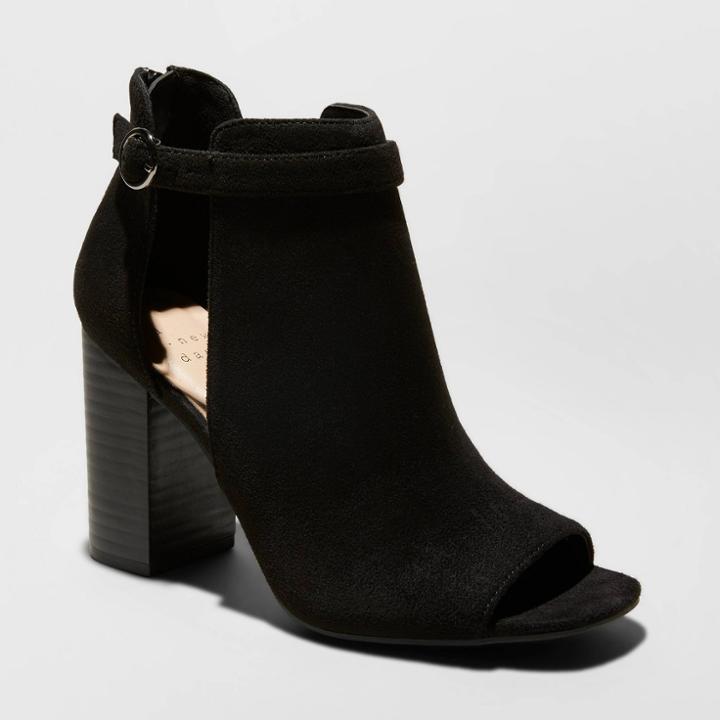 Women's Kamari Fashion Boots - A New Day Black