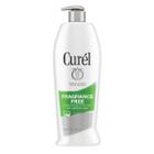 Curel Fragrance Free Body Lotion, Hand Moisturizer For Sensitive Skin, Advanced Ceramide Complex