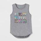 Girls' Mtv Tank Top - Heathered Gray