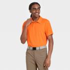 Men's Jersey Polo Shirt - All In Motion Bright Orange