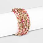 Multi Strand Seedbead Bracelet - A New Day ,