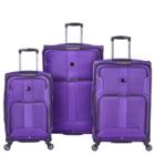 Delsey Paris Sky Max 3pc Spinner Luggage
