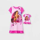 Girls' Spirit Riding Free Doll & Me Dorm Nightgown - Pink