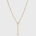 Sugarfix By Baublebar Gold Link Y-chain Necklace - Gold