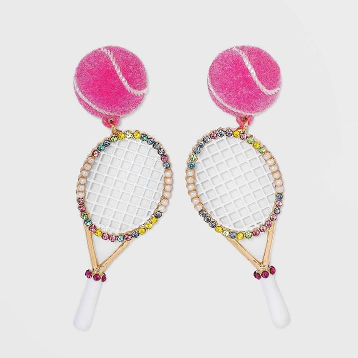 Sugarfix By Baublebar Multi Tennis Lover Drop Earrings, Blue