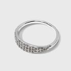 Silver Plated Cubic Zirconia Ring - A New Day