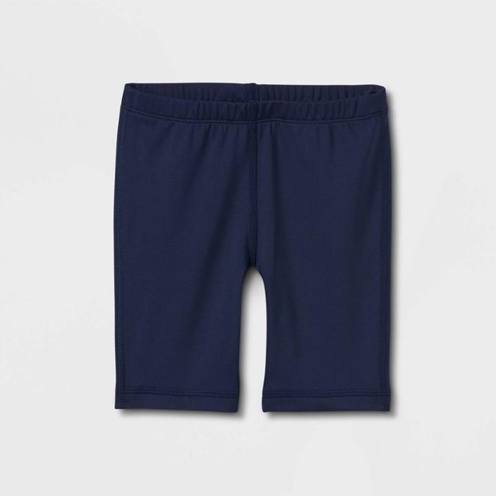 Toddler Girls' Bike Shorts - Cat & Jack Navy Blue