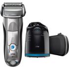 Braun Series 7 Men's Rechargeable Wet & Dry Electric Foil Shaver With Cleaning