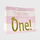 Spritz Welcome Little One Large Vogue Gift Bag -