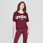 Umbro Women's Logo T-shirt - Purple Beet