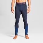 Men's Jacquard Mesh Compression Tight Leggings - C9 Champion Navy