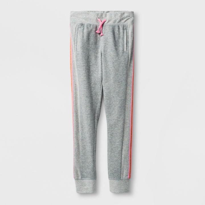 Girls' Activewear Jogger Pants - Cat & Jack Heather Gray
