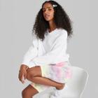 Women's High-rise Tie-dye Bike Shorts - Wild Fable Pink/blue