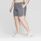 Women's Plus Size Everyday Sport Mid-rise Shorts 5 - C9 Champion Black Heather