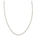 Distributed By Target Two-tone Chain With Lobster Clasp Closure In Sterling Silver - Gray/yellow