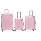 Rockland Melbourne Sonic 3pc Hardside Carry On Luggage Set -