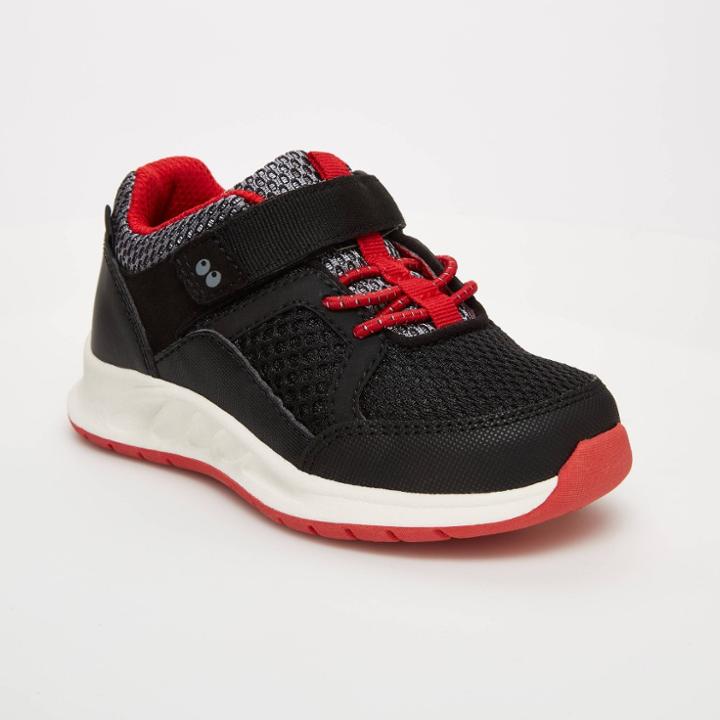 Toddler Boys' Surprize By Stride Rite Austin Sneakers - Black 4, Toddler Boy's, Red Black