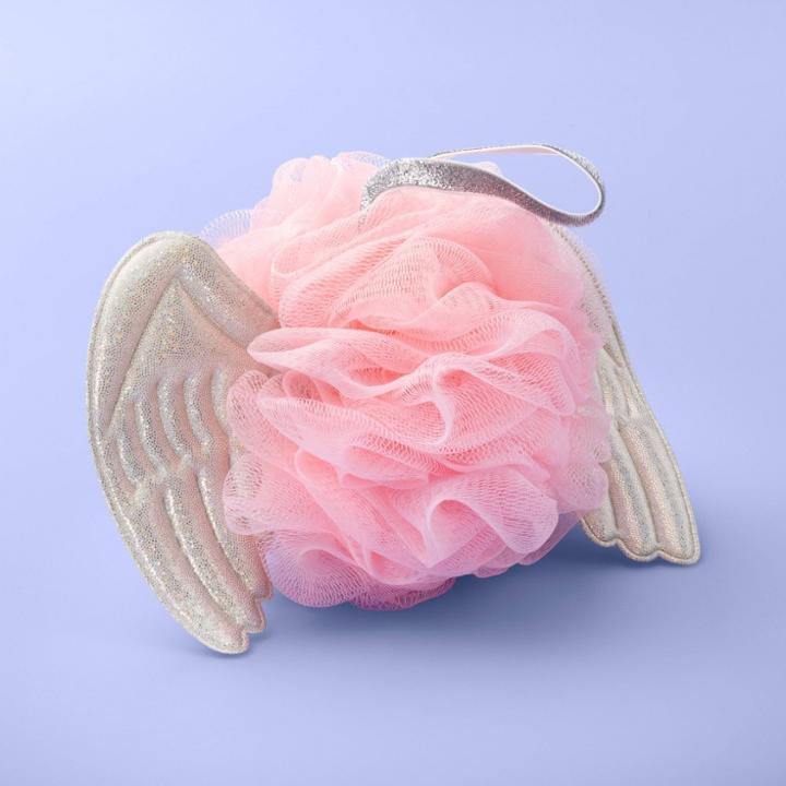 Angel Wings Mesh Sponge - More Than Magic Pink,