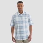 Wrangler Men's Outdoor Short Sleeve Button-down Shirt - Vintage Indigo