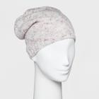 Women's Textured Knit Beanie - Universal Thread Pink