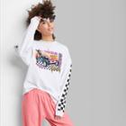 Women's Ascot + Hart Laguna Racing Graphic Sweatshirt - White