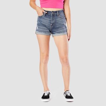 Denizen From Levi's Women's High-rise Mom Jean Shorts (juniors') -