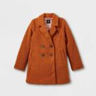 Girls' Faux Fur Sherpa Jacket - Cat & Jack Brown