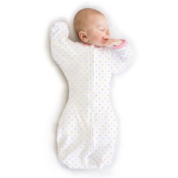 Swaddledesigns Swaddle Sack Wearable Blanket - Pink Tiny Triangles -