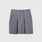 Girls' Stretch Uniform Pleated Twill Skorts - Cat & Jack Gray