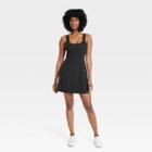 Women's Lined Knit Dress - All In Motion Black