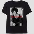 Men's Whitney Houston Short Sleeve Graphic T-shirt - Black