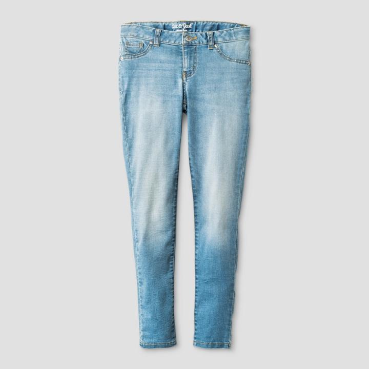 Girls' Super Skinny Jeans - Cat & Jack Light Wash