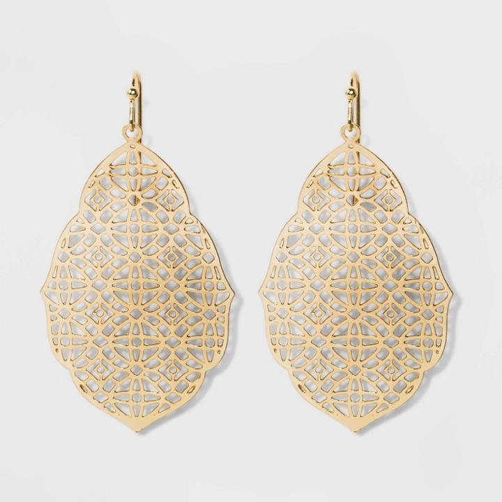 Filigree Earrings - A New Day Gold