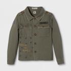 Coats And Jackets Junk Food Olive Tree L, Kids Unisex, Green