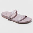 Women's Nadine Skinny Strap Sandals - A New Day Lavender