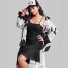 Women's Sleeveless Mesh Dress - Wild Fable Black Xxs