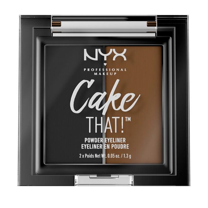 Nyx Professional Makeup Cake That! Poweder Eyeliner En Poudre Black & Brown