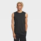 Men's Sleeveless Performance T-shirt - All In Motion Black S, Men's,